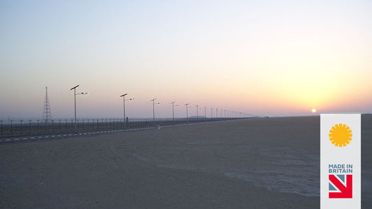 Solar Powered Street Lights